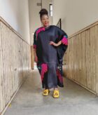Black and Pink Cube Dress - Image 2
