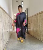 Black and Pink Cube Dress - Image 4
