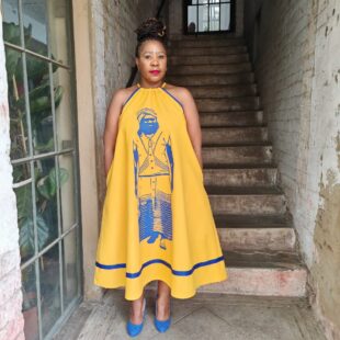 Mustard Lebo Dress