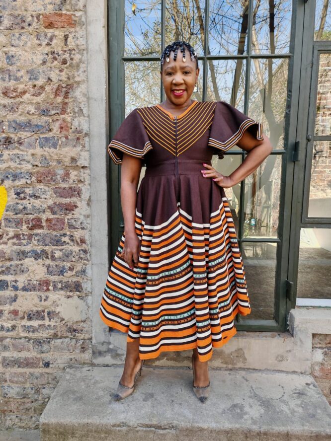 Zandi mbhaco dress