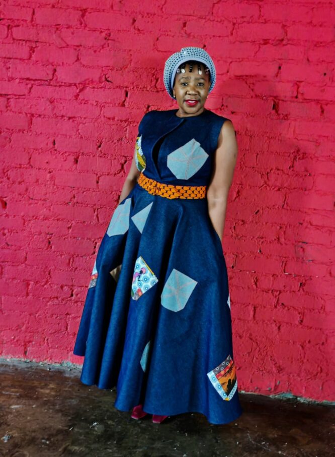 Disco Denim Dress