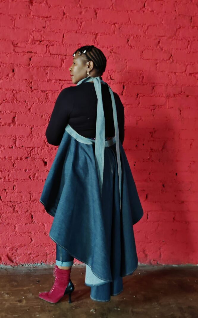 Denim overlay