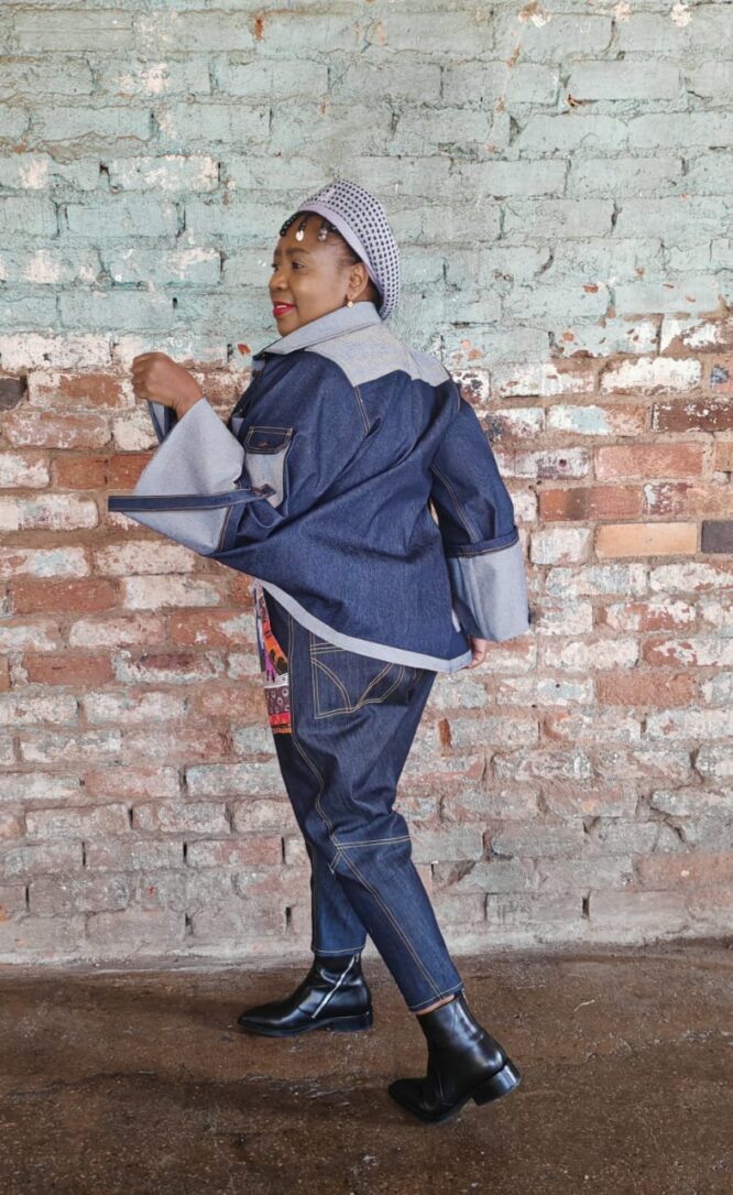 Afri-denim pants - Image 3