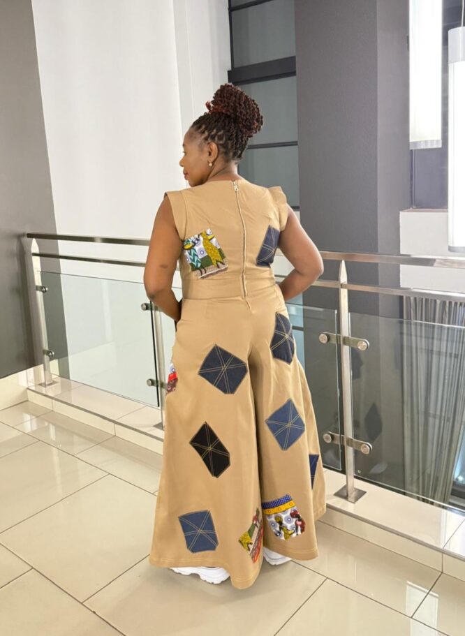 Patchwork Jumpsuit - Image 2