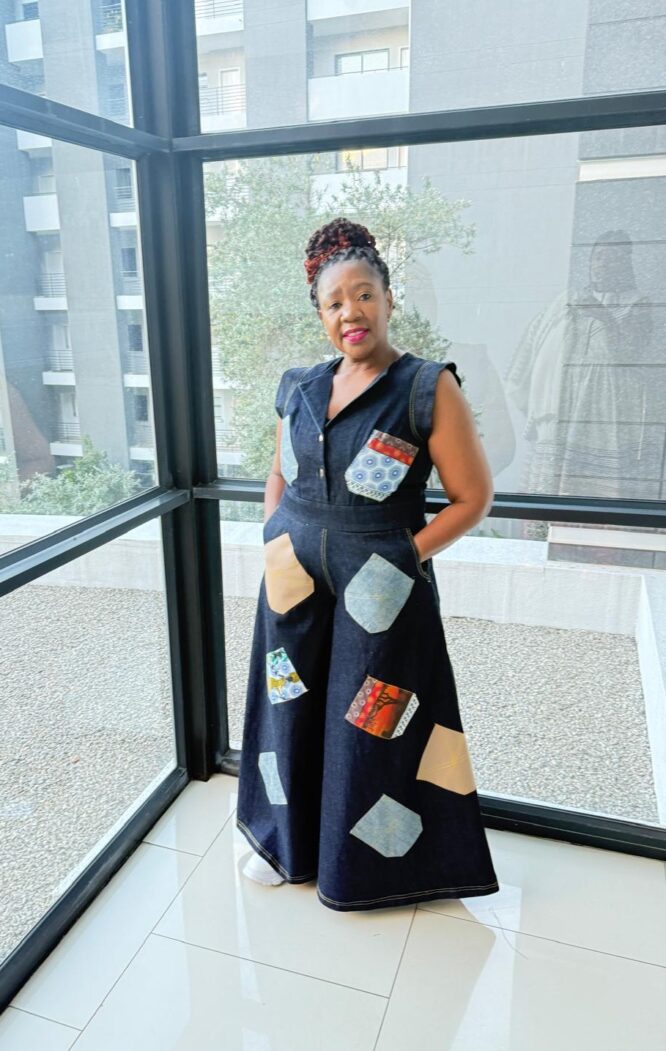 Patchwork Jumpsuit - Image 4