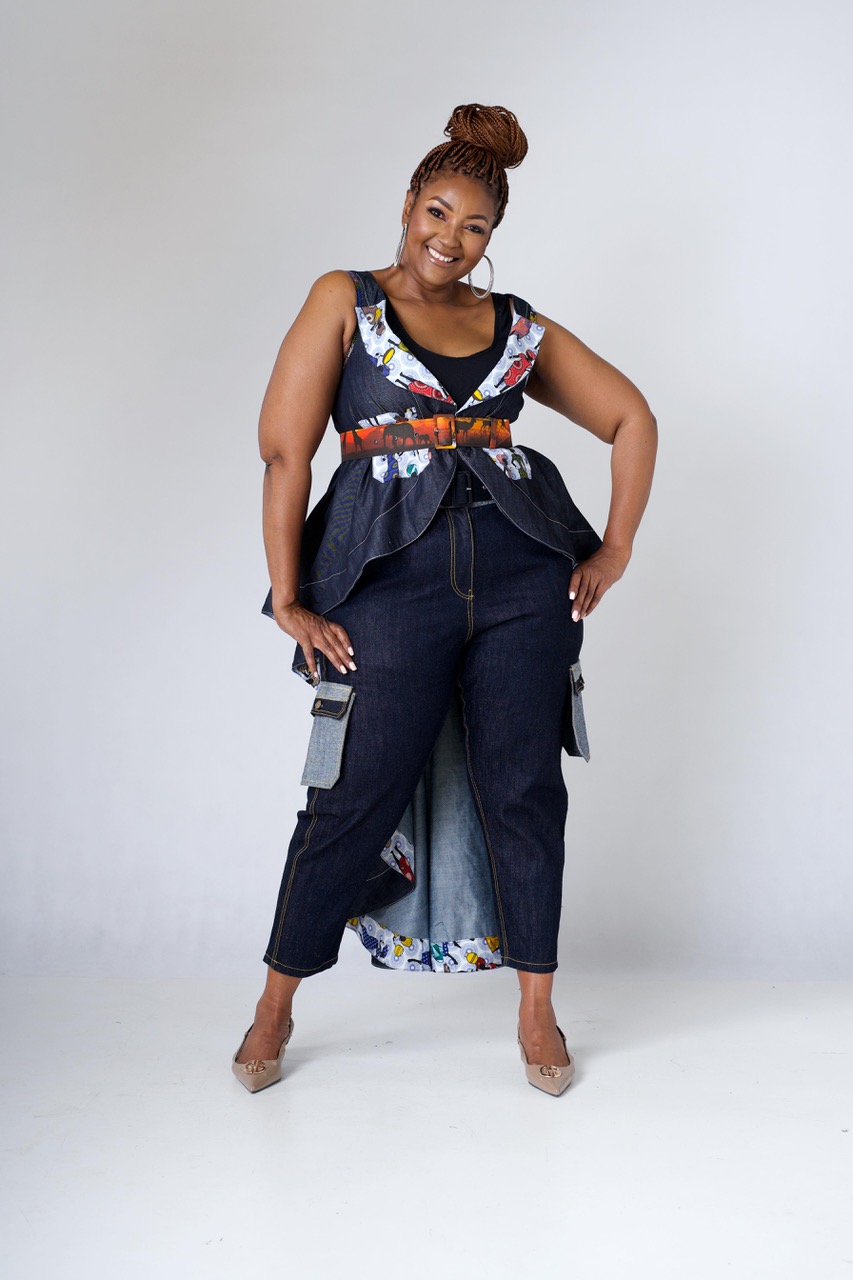 Denim Overlay kimono