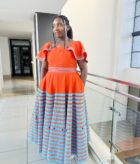 Thozamile with buttons